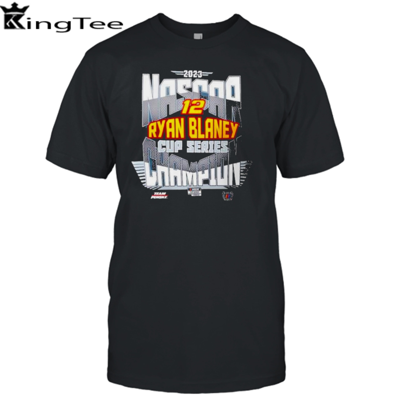 ryan Blaney Starter 2023 NASCAR Cup Series Champion Prime Time T-Shirt