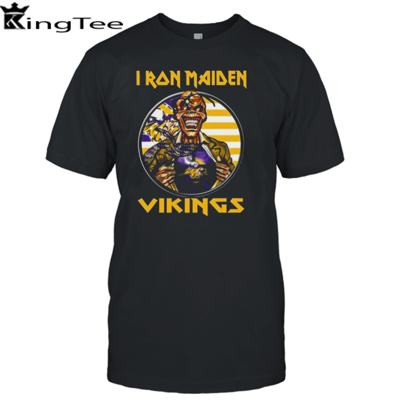 Blood Inside Me Iron Maiden Minnesota Vikings shirt