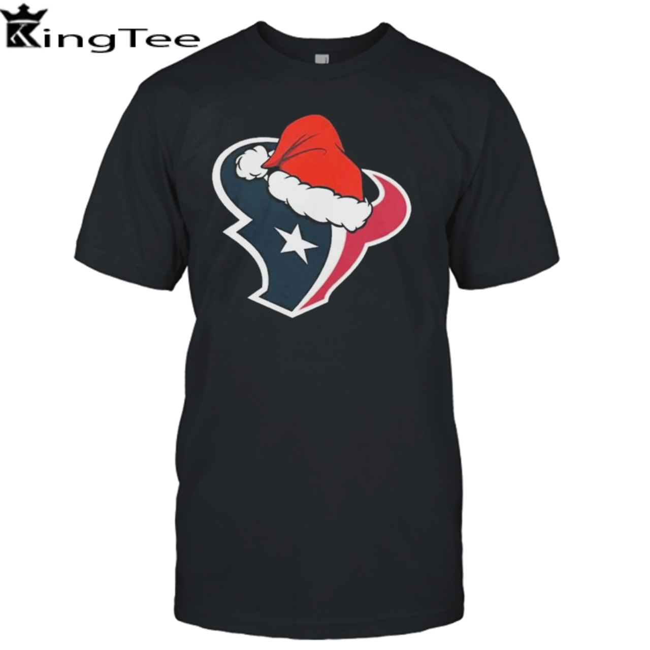 Christmas Holiday Houston Texans Santa Logo shirt