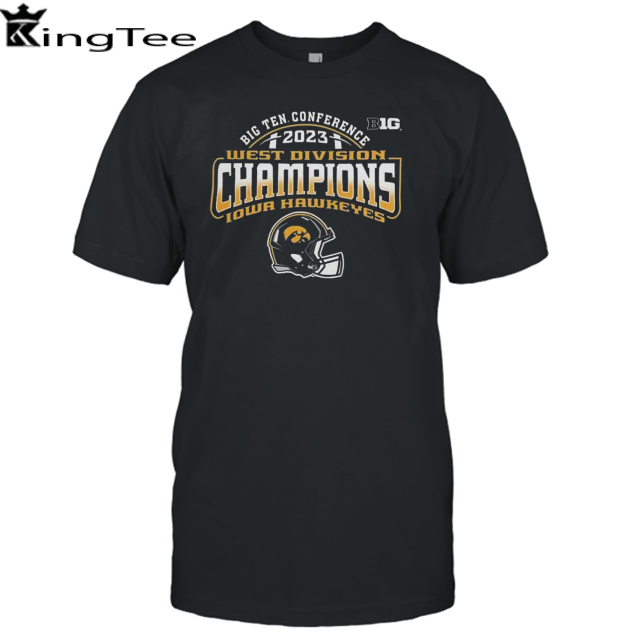 Iowa Hawkeyes Football B1G West Division Conference Champions 2023 shirt