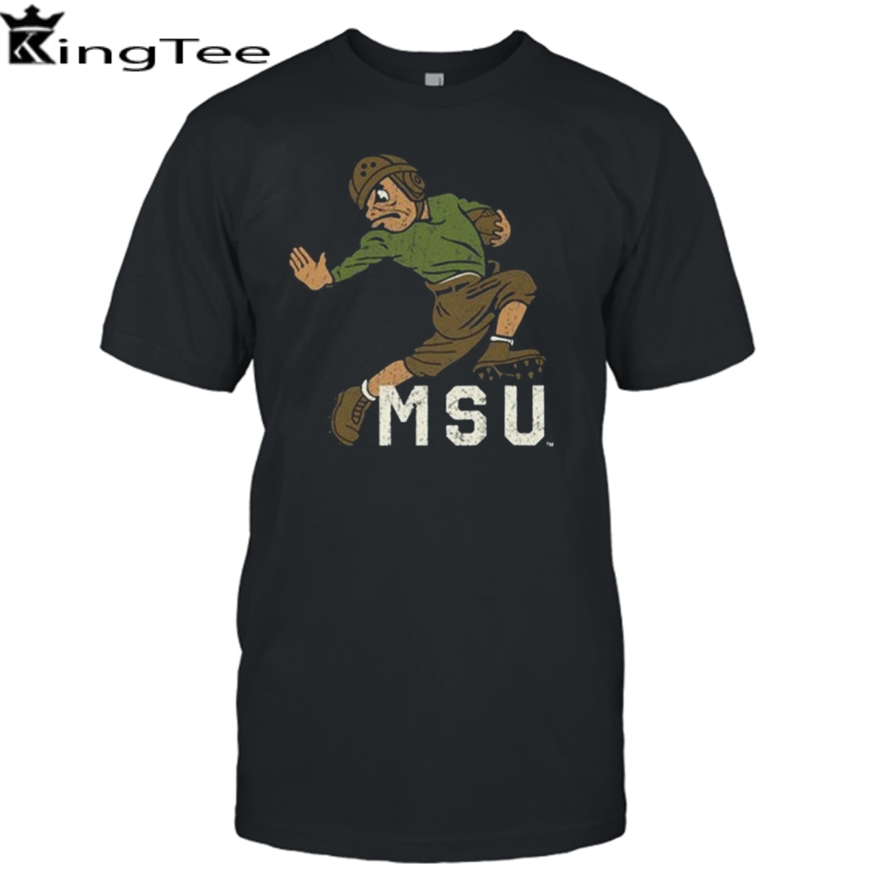 Michigan State University Vintage Leatherhead Sparty T-shirt