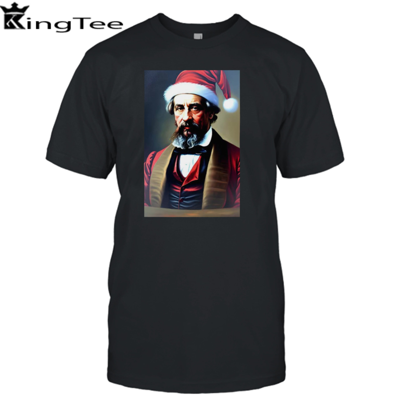 Santa Charles Dickens Celebrity Christmas shirt