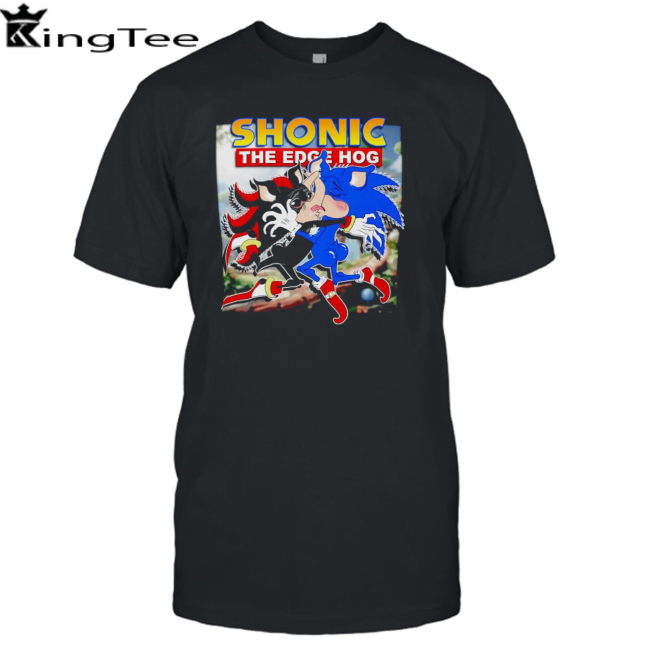 Shonic the hedgehog shirt