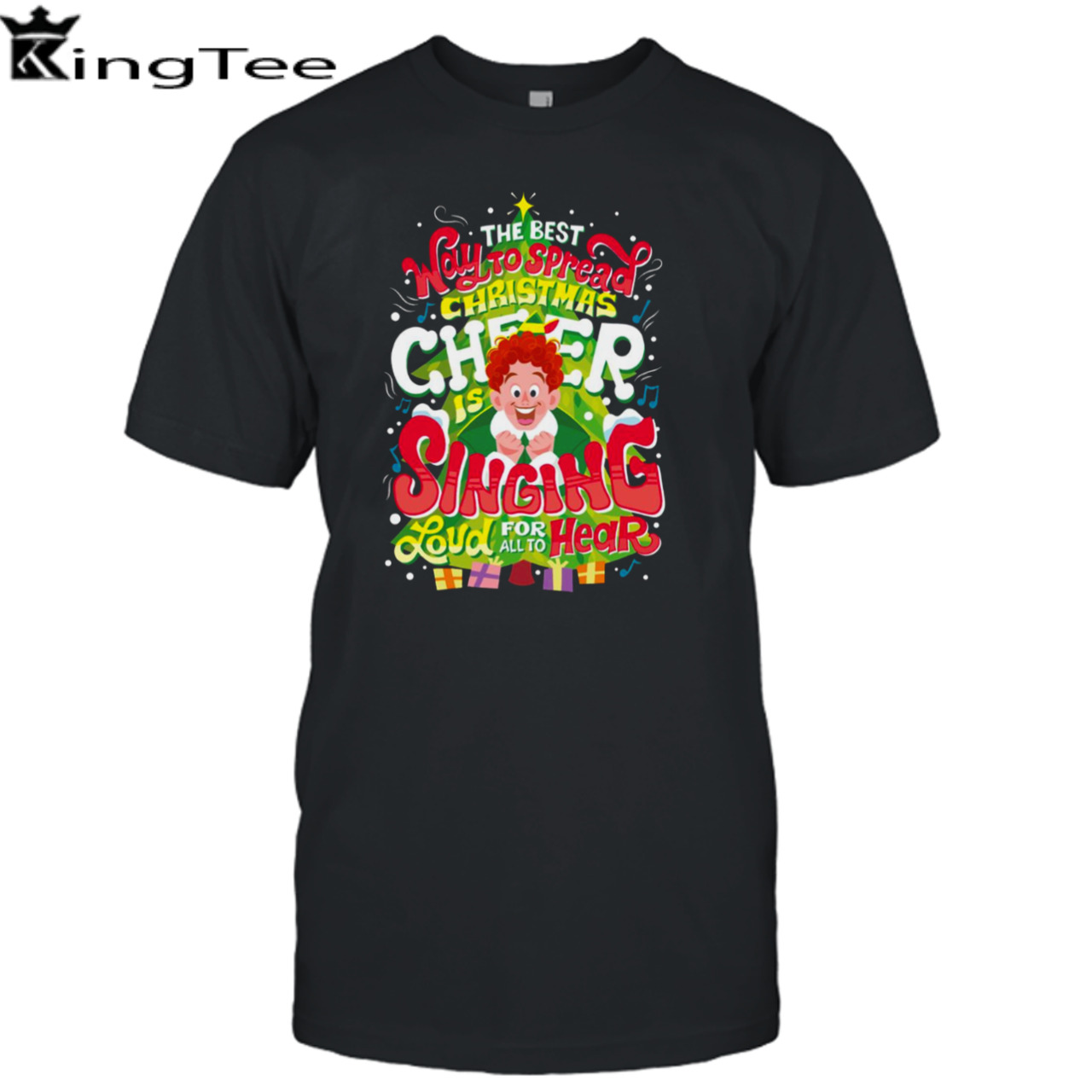 Singing Loud Christmas Cheer shirt