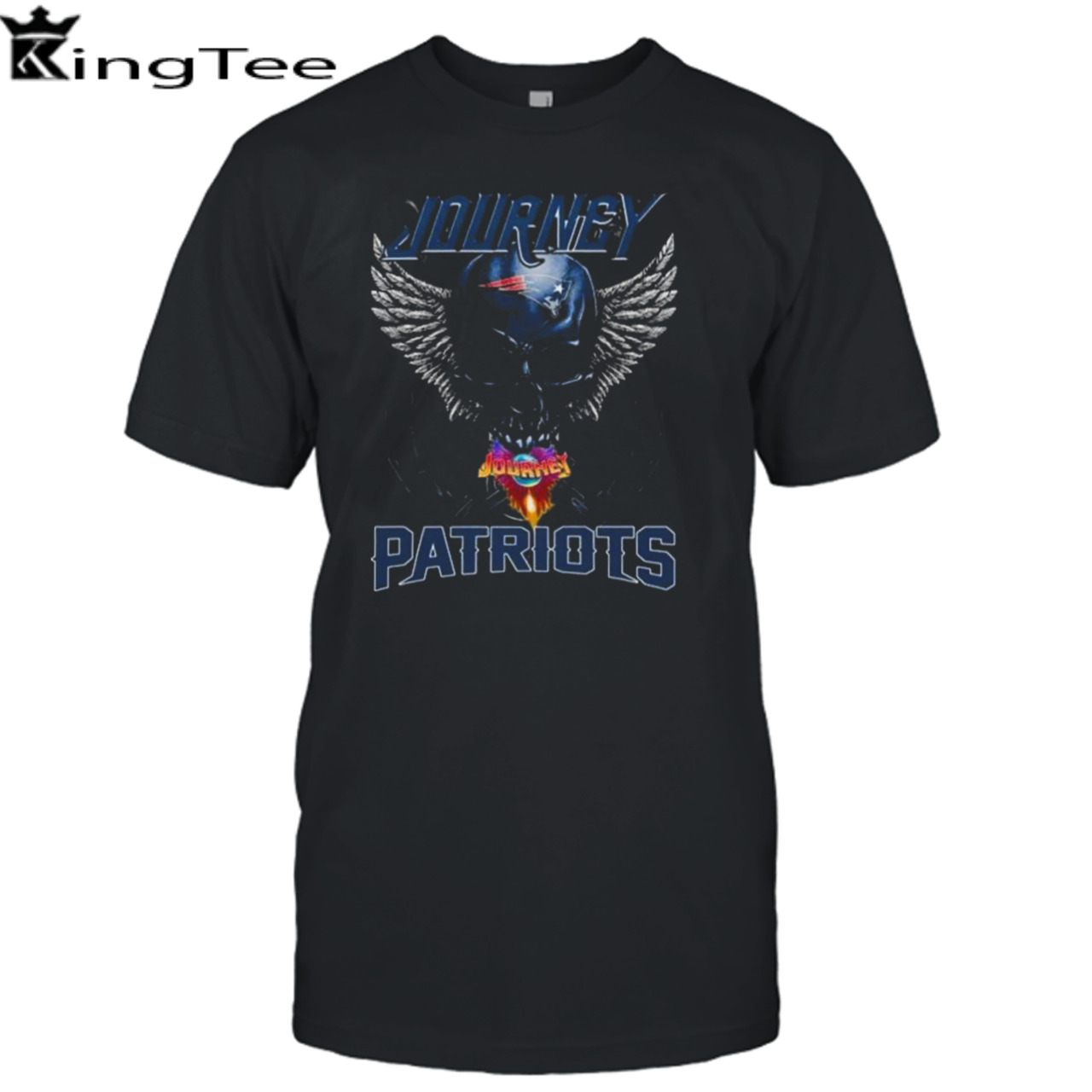 Skull Wings Journey New England Patriots shirt