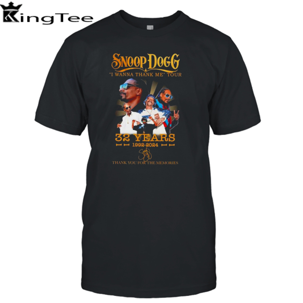 Snoop Dogg I Wanna Thank Me Tour 32 Years 1992-2024 Signature shirt