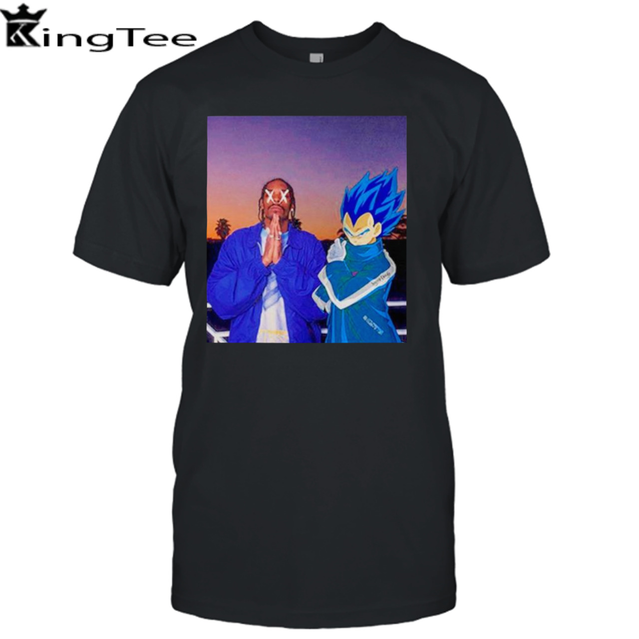 Snoop Dogg x Vegeta Dragon Ball Z shirt