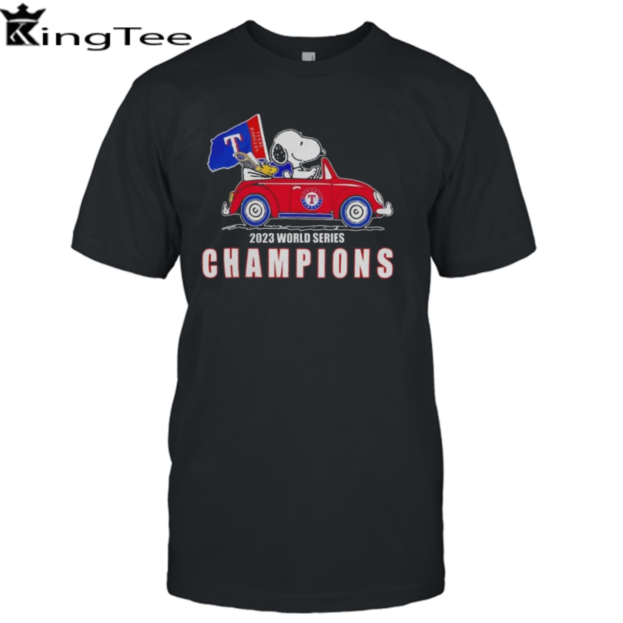 Snoopy and Woodstock Texas Rangers World series Champions 2023 t-shirt