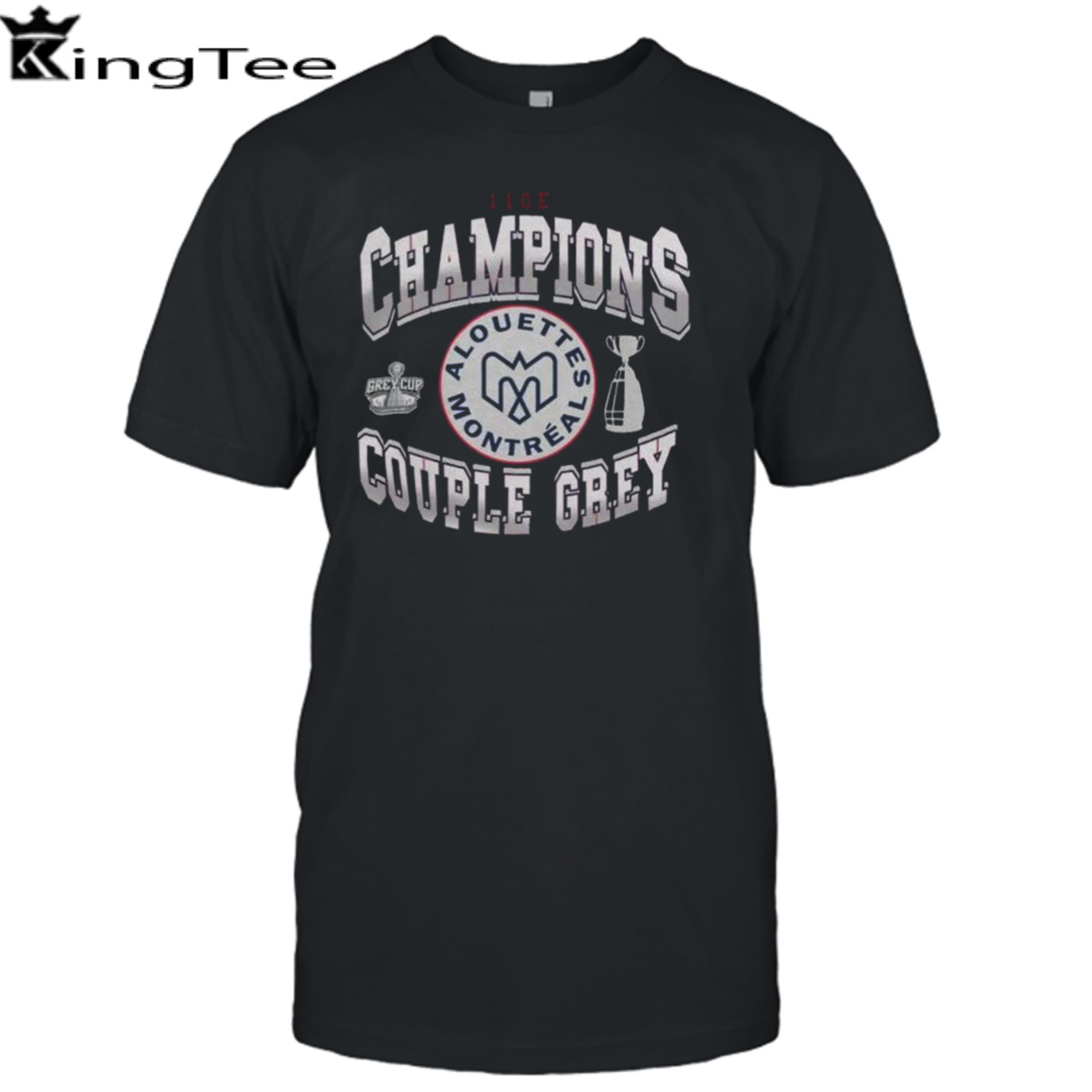 Alouettes Montreal 2023 Grey Cup Champion Shirt