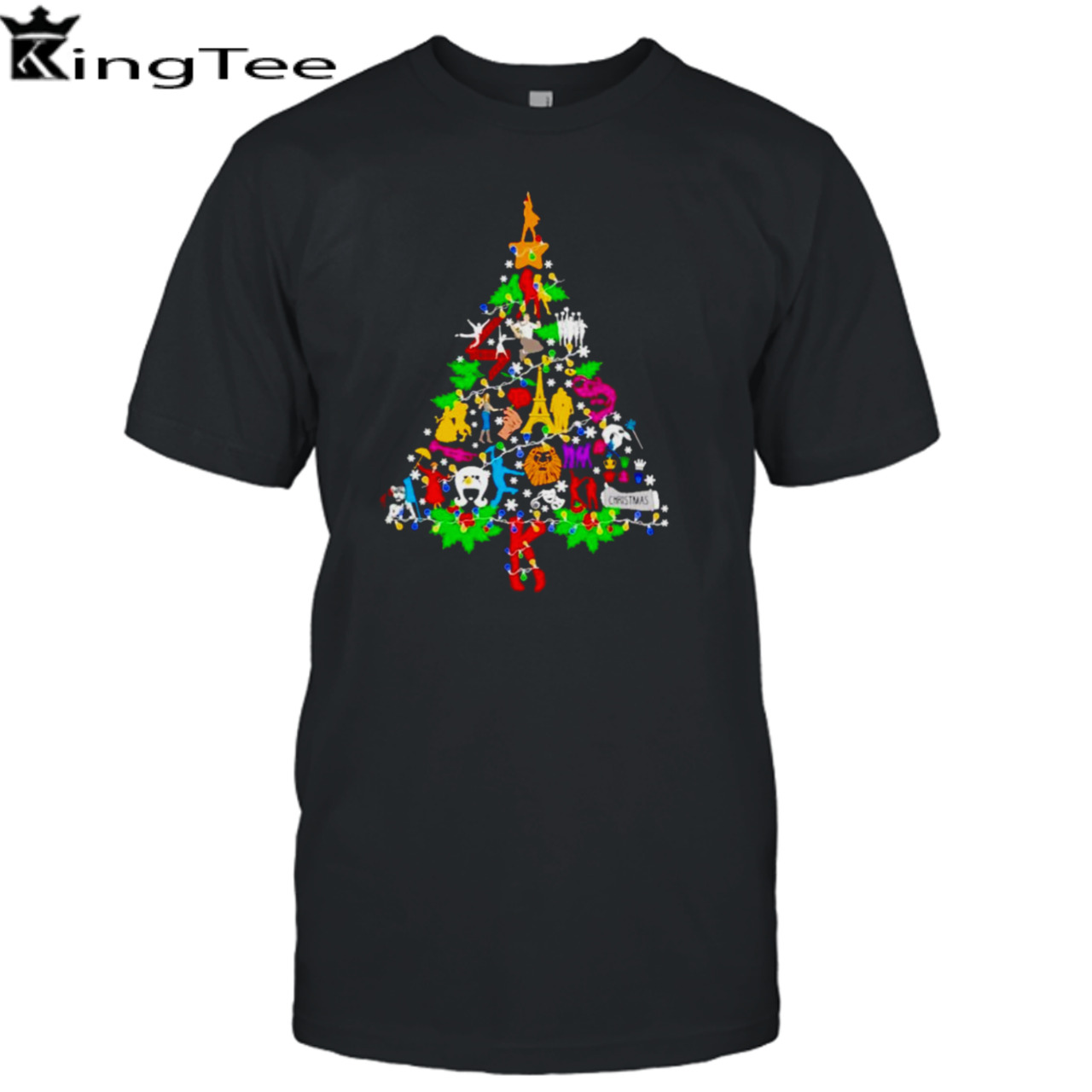 Broadway Christmas Tree shirt