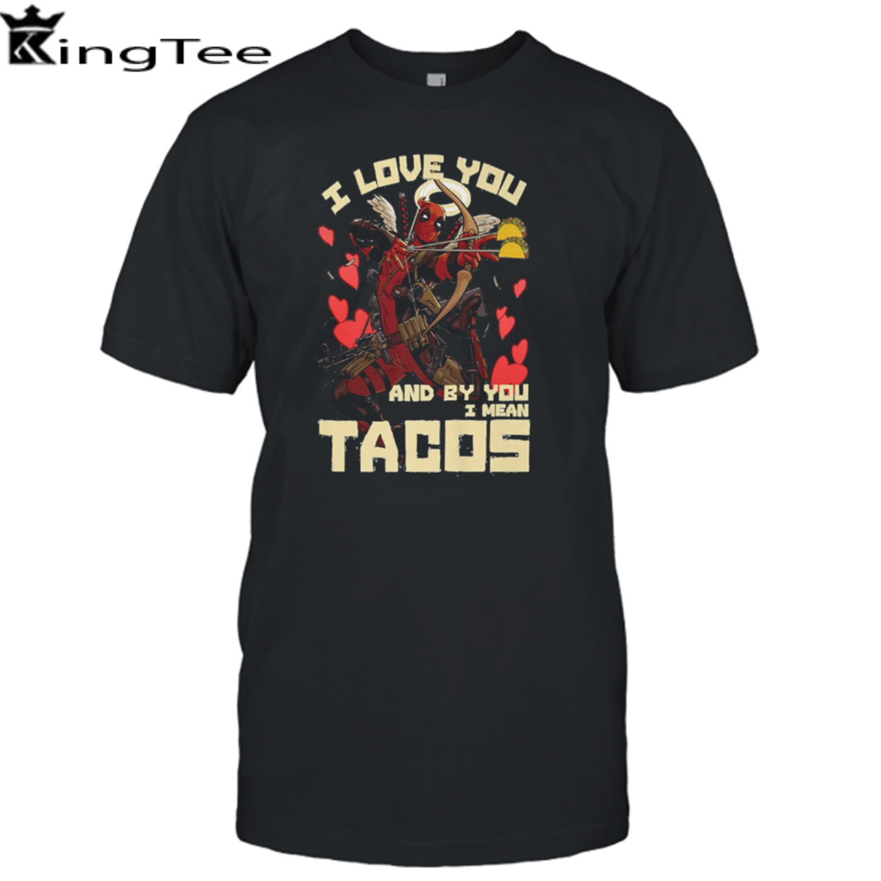 Deadpool’s Cupid Love For Tacos shirt