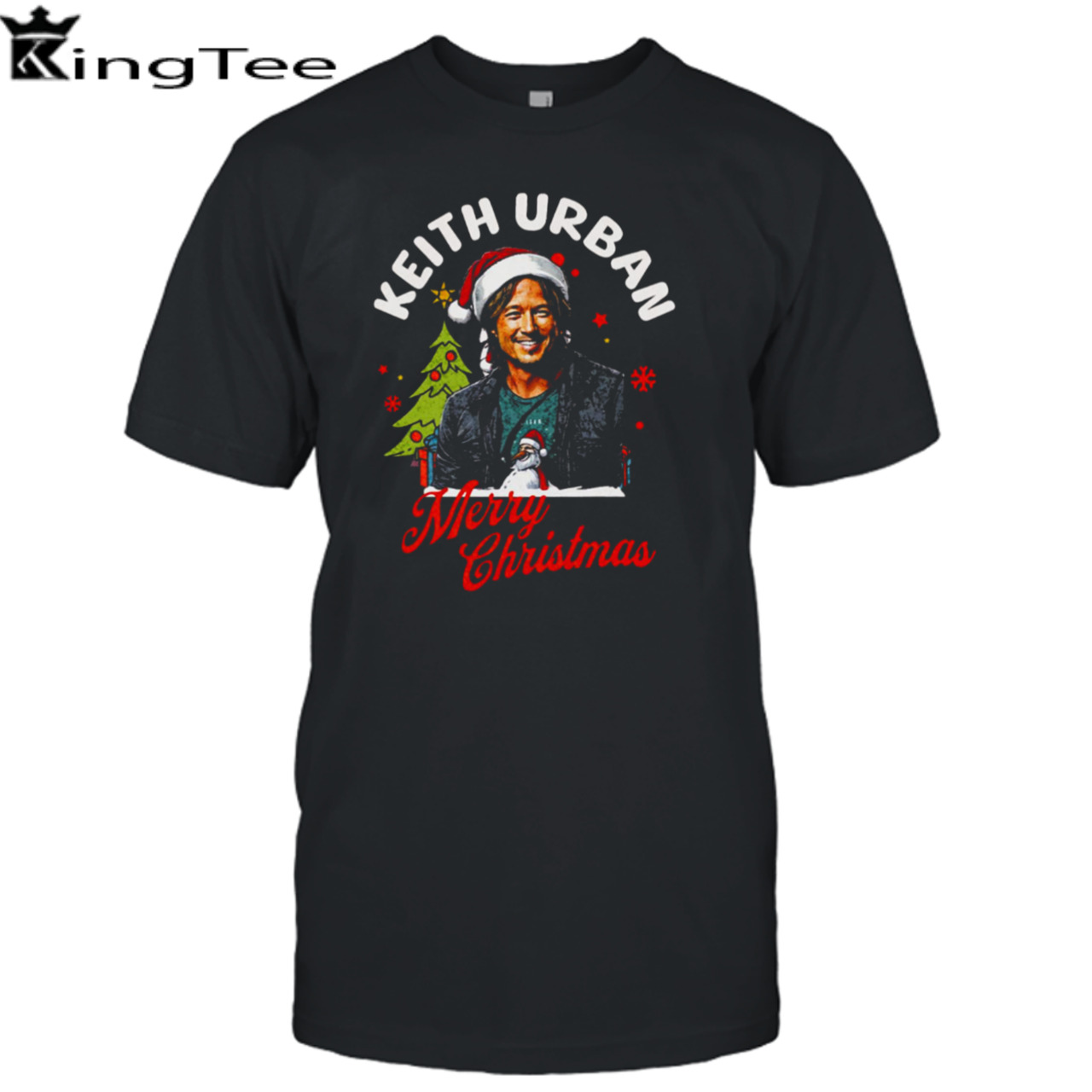 Keith Urban Christmas 80s shirt