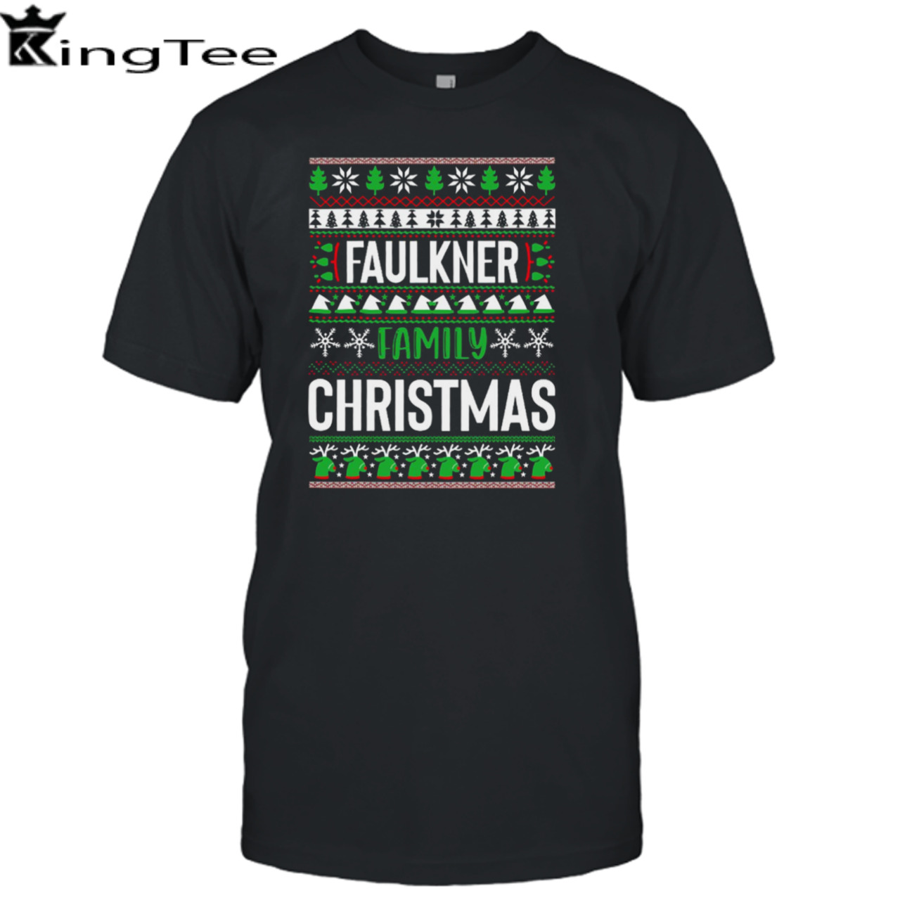 Legend Faulkner Family Christmas shirt