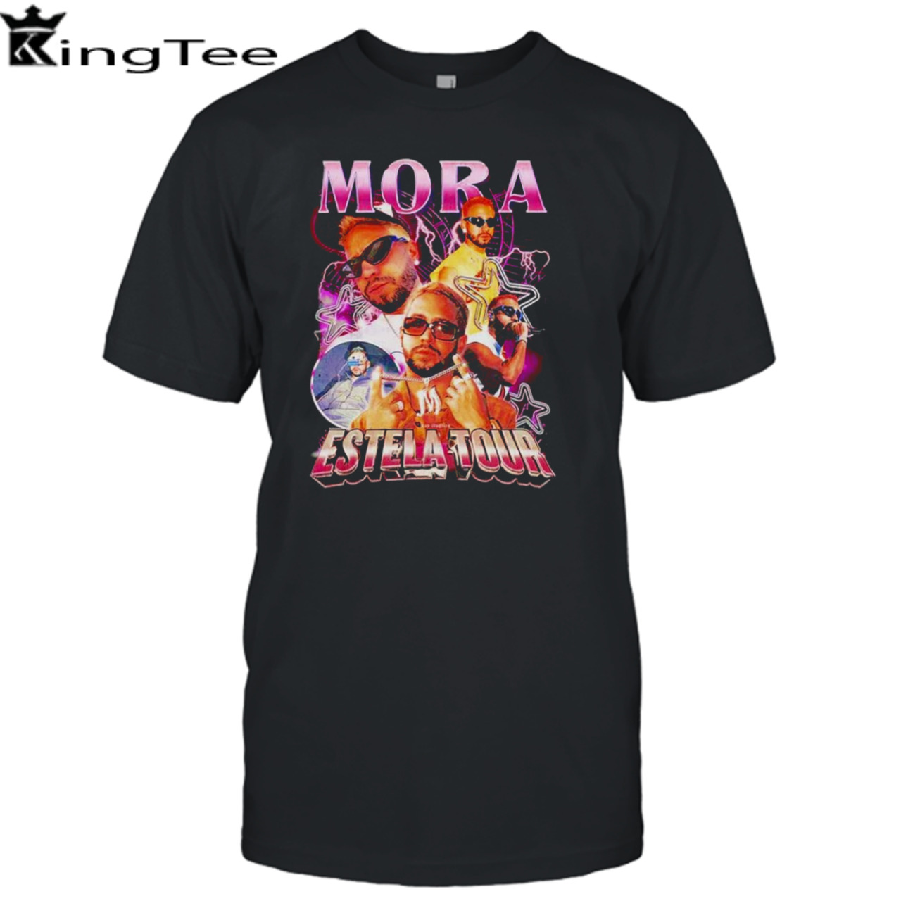 Mora Estela tour double sided shirt