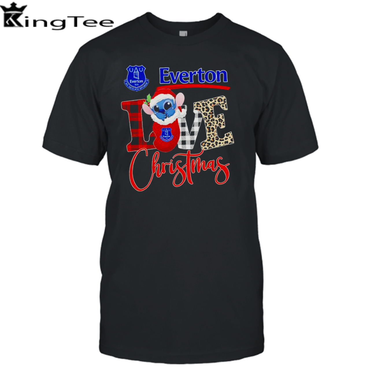 Everton Stitch love Christmas shirt