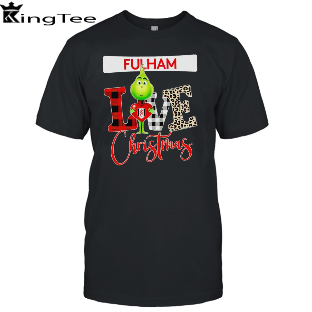 Fulham Grinch love Christmas shirt