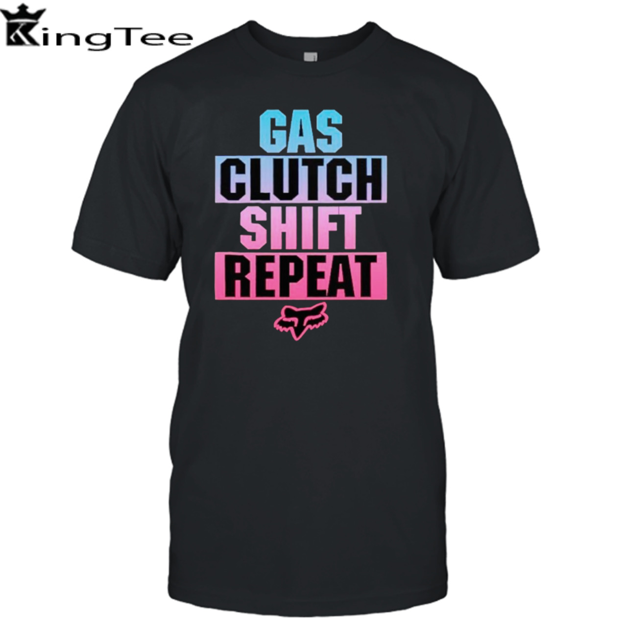 Gas clutch shift repeat shirt