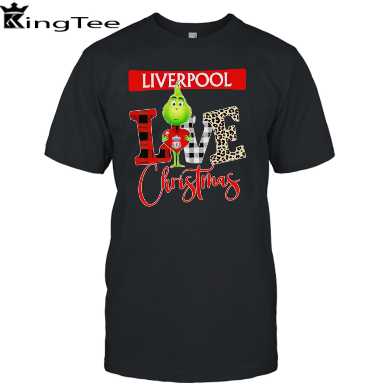 Liverpool Grinch love Christmas shirt