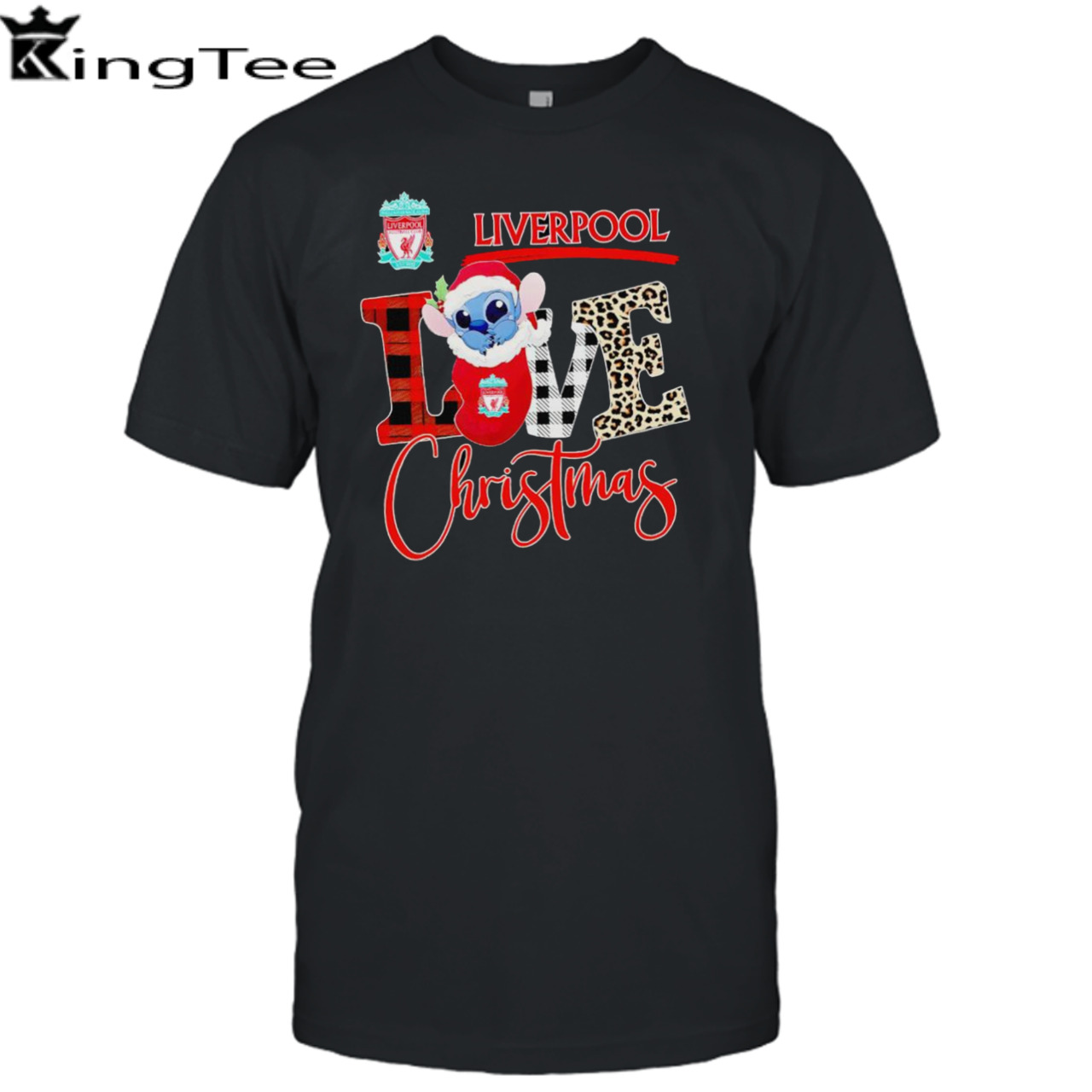 Liverpool Stitch love Christmas shirt