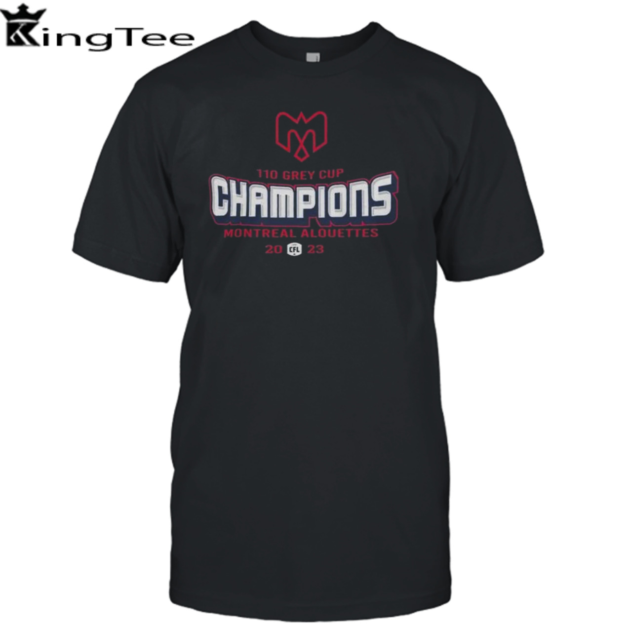 Montreal Alouettes CFL 2023 Grey Cup Champions Shirt