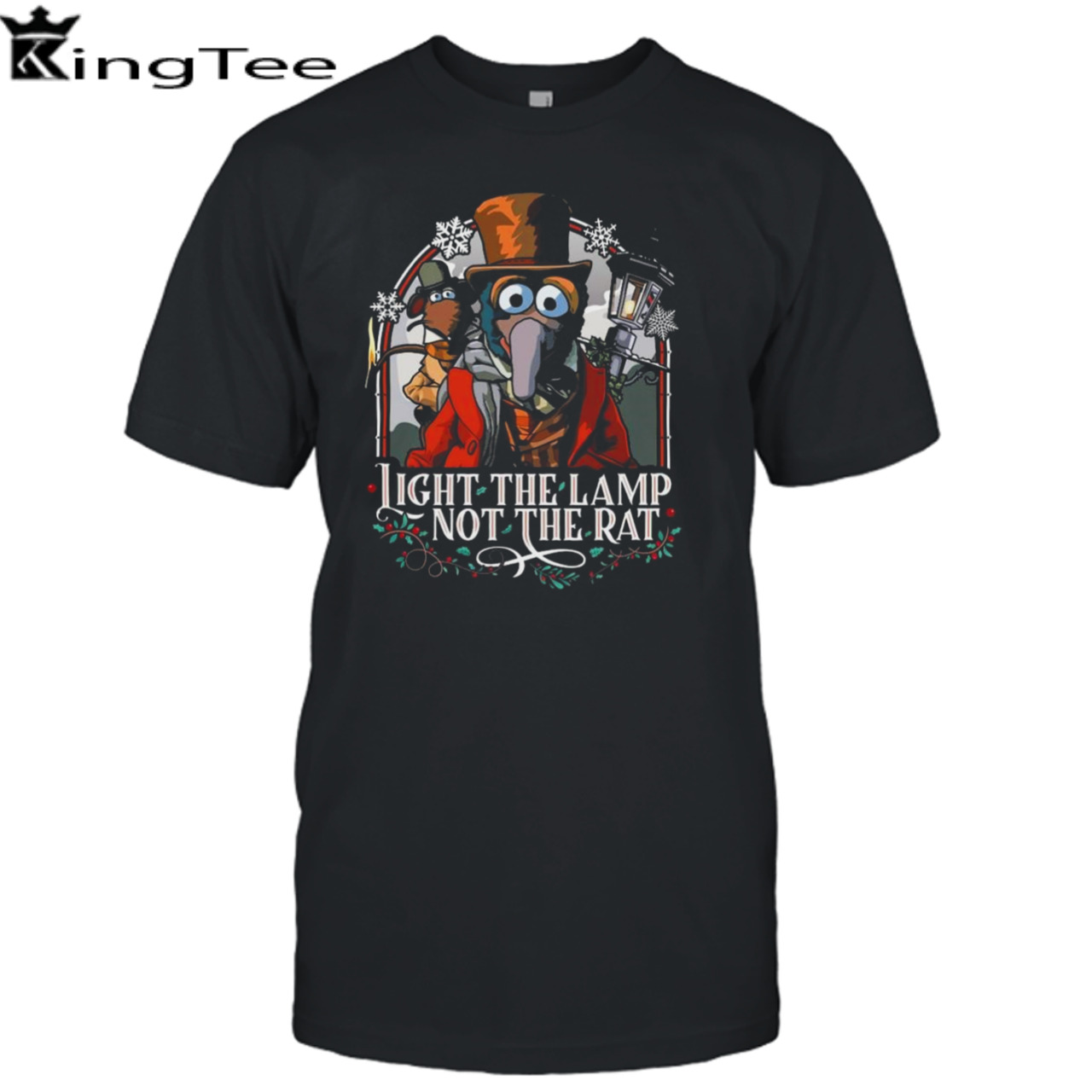 Muppet Christmas Carol – Gonzo And Rizzo Light The Lamp Not The Rat T-shirt