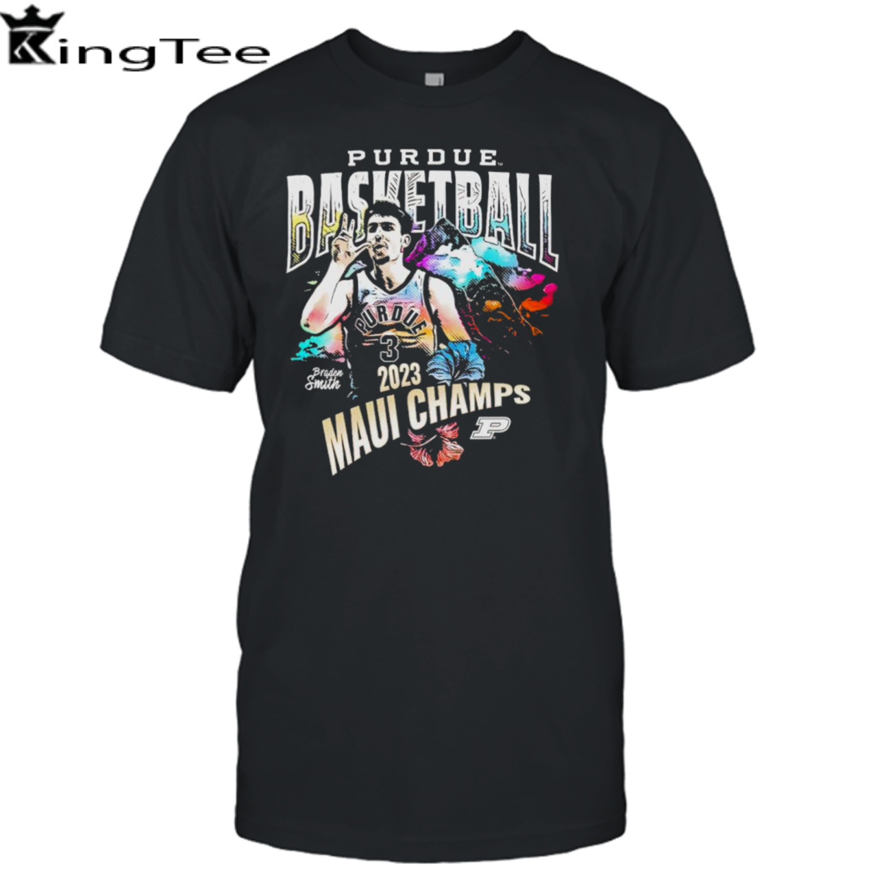 Purdue basketball Braden Smith 2023 Maui champs shirt