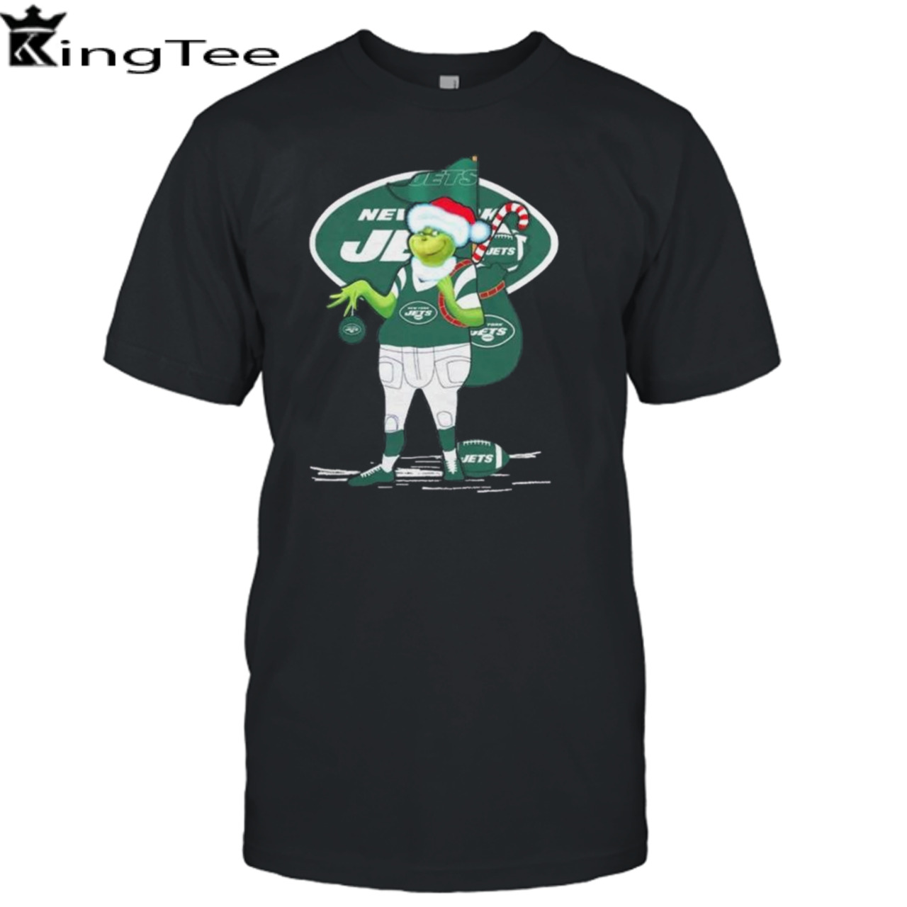 Santa Grinch New York Jets Christmas 2023 Shirt