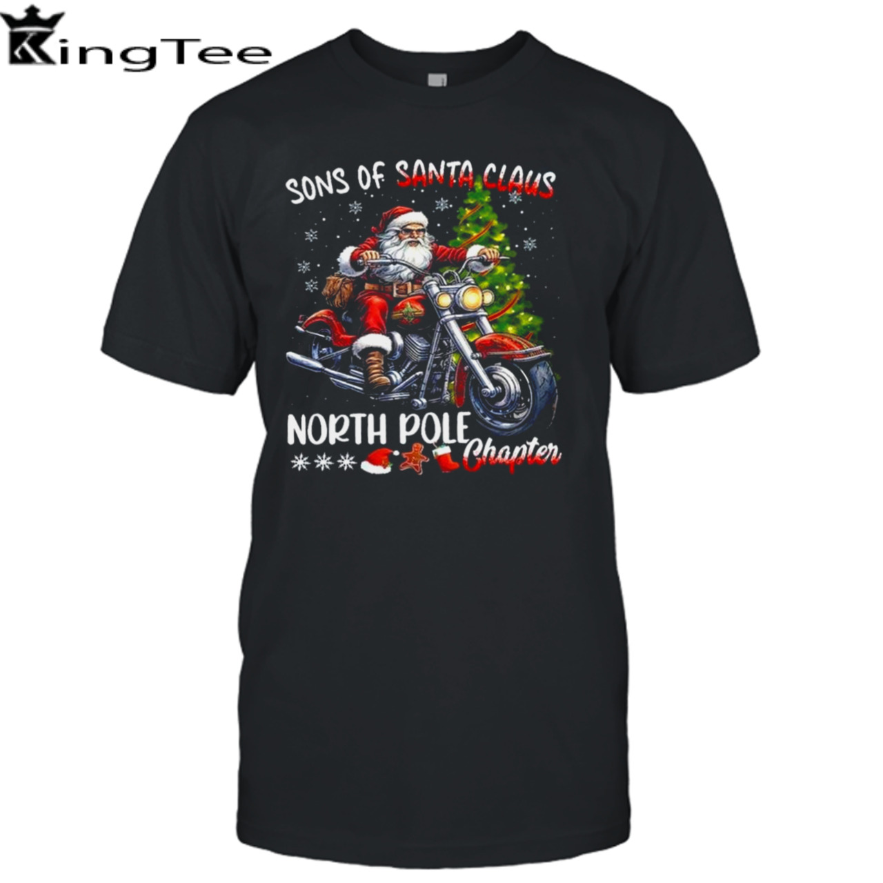 Sons Of Santa Claus North Pole Chapter Biker Christmas 2023 T-shirt