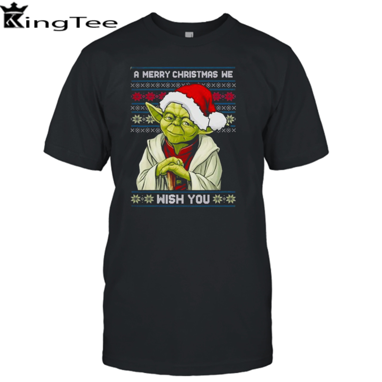 Star Wars Yoda a Merry Christmas We wish You Ugly Shirt