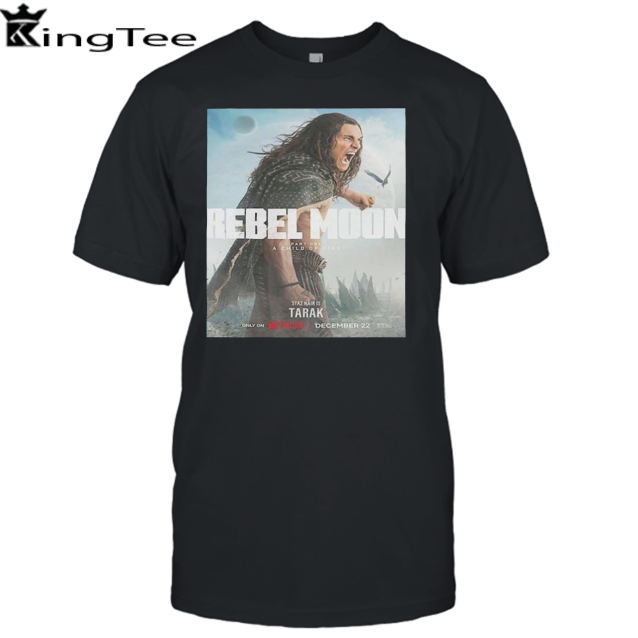 Staz Nair Is Tarak In Rebel Moon Part 1 A Child Of Fire Unisex T-Shirt