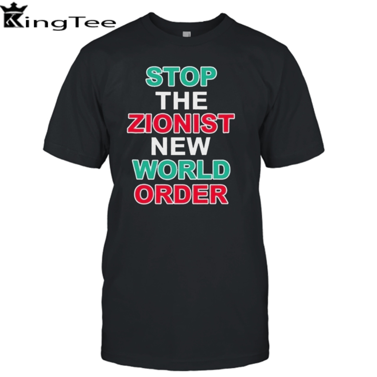 Stop The Zionist New World Order T-shirt