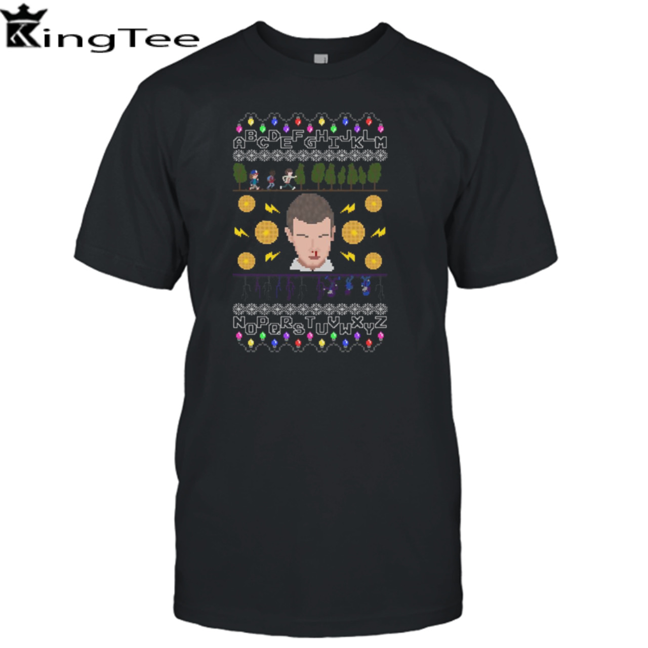 Stranger Things Christmas Eleven Power shirt