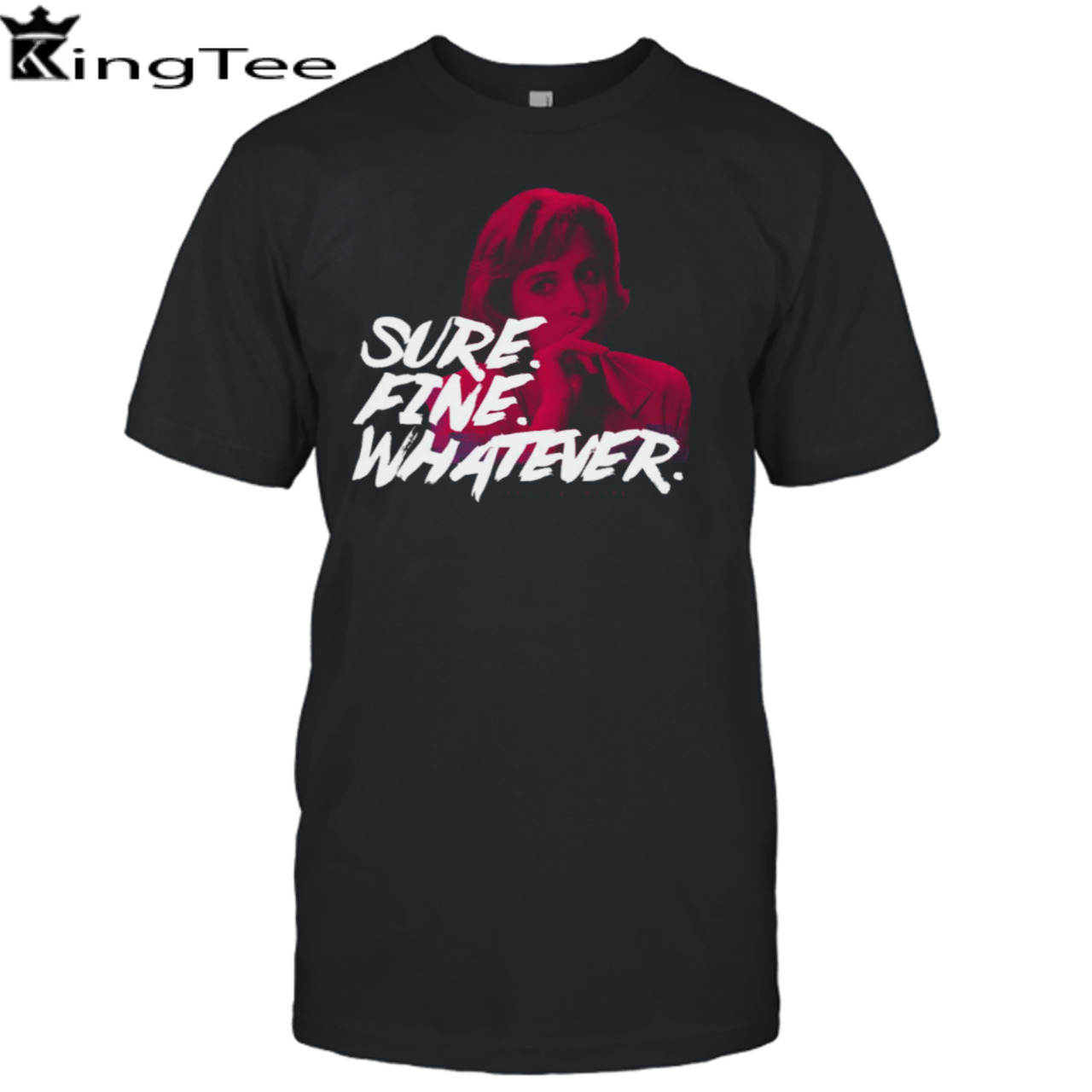 Sure Fine Whatever Pink Vintage shirt