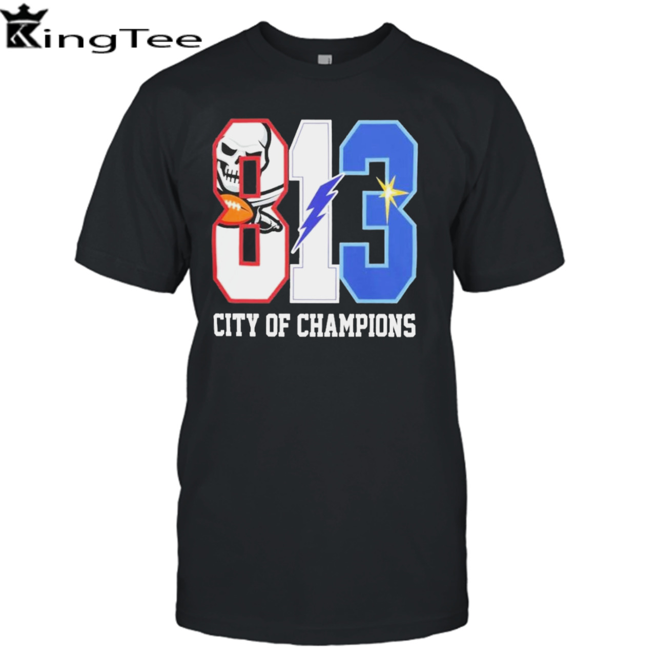 Tampa Bay Team 813 City Of Champions T-shirt