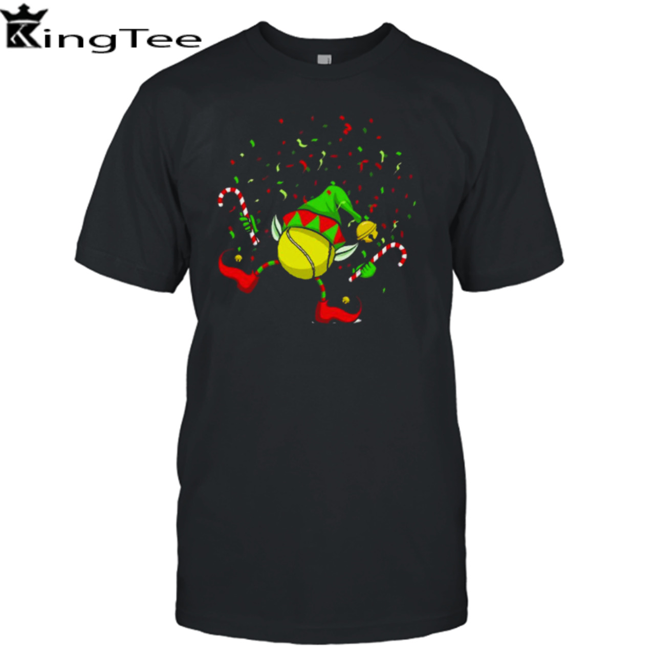 Tennis Ball Elf Christmas 3 shirt