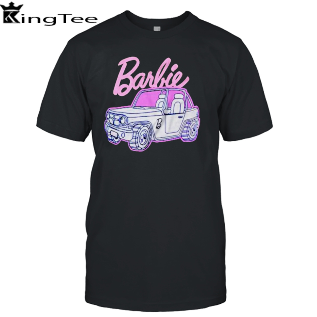 Barbie car beach cruiser shirt