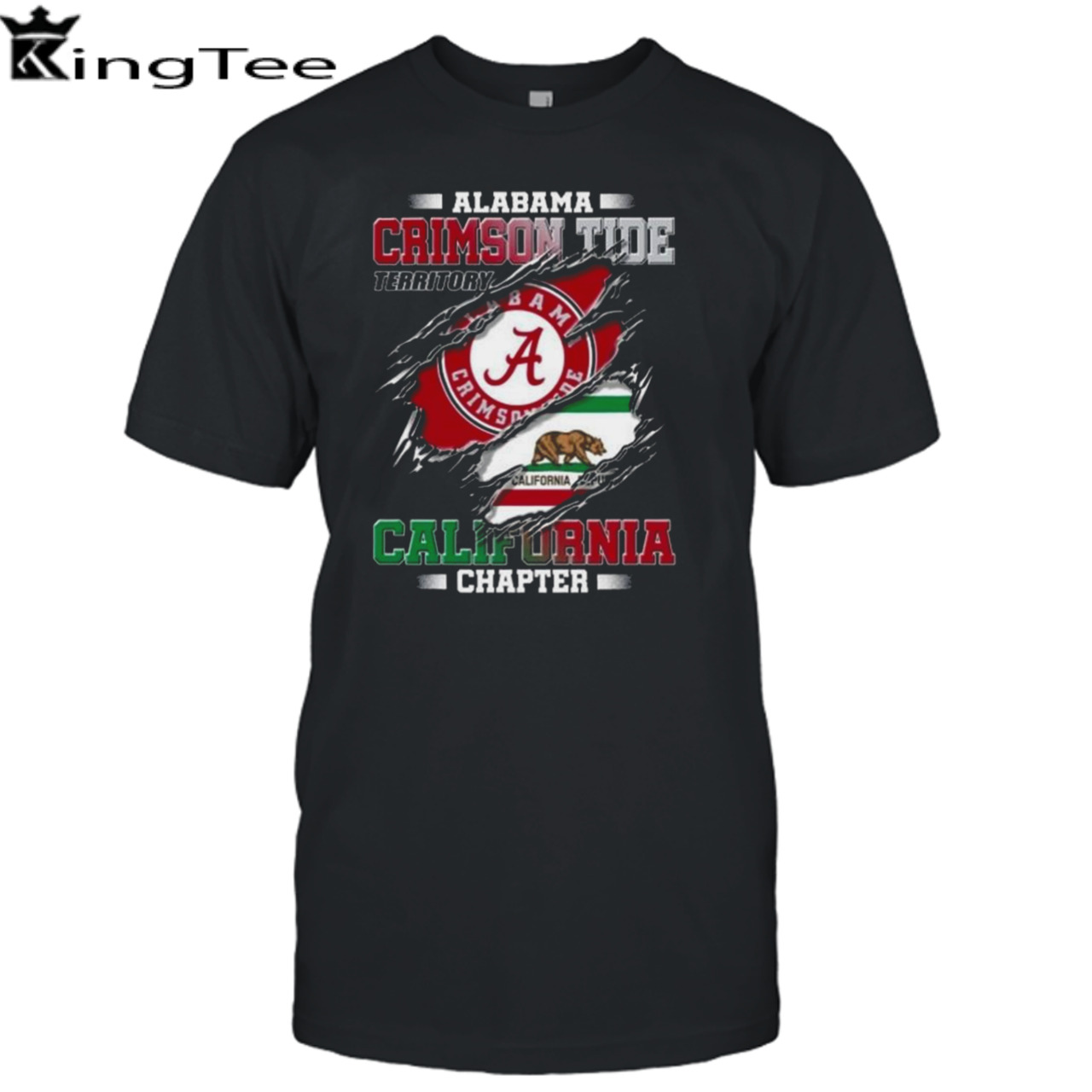 Blood Inside Me Alabama Crimson Tide Territory California Chapter 2023 shirt