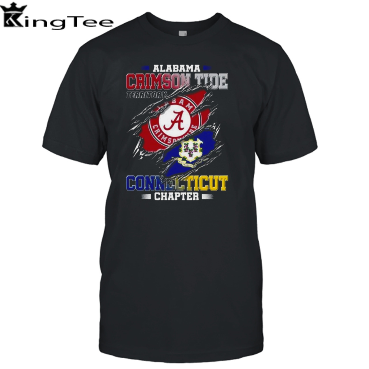 Blood Inside Me Alabama Crimson Tide Territory Connecticut Chapter 2023 shirt