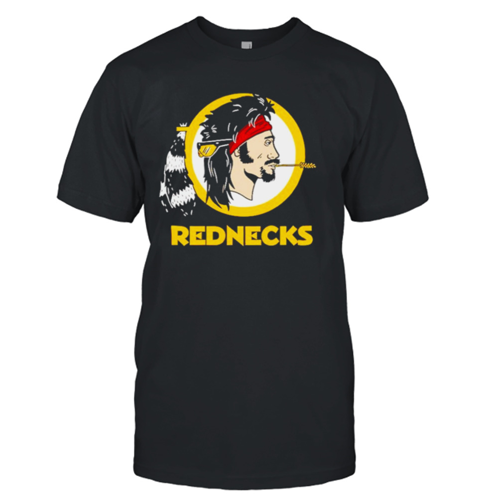 Washington Rednecks logo parody shirt