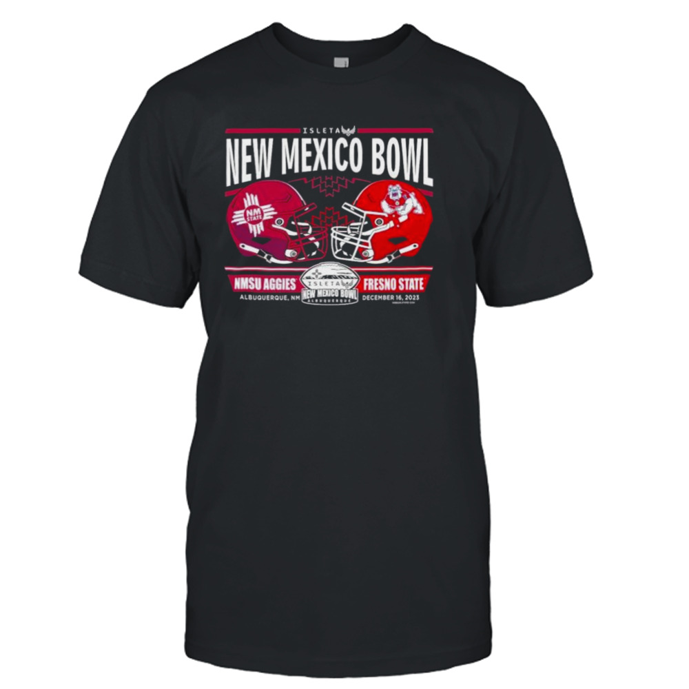 NMSU Aggies Vs Fresno State 2023 New Mexico Bowl Head To Head Shirt