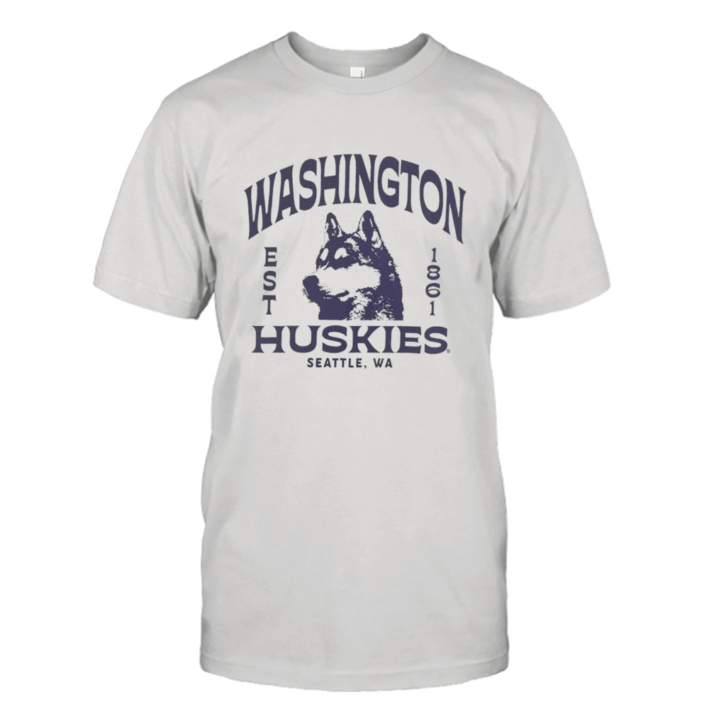 Washington Huskies est 1861 Seattle WA mascot shirt