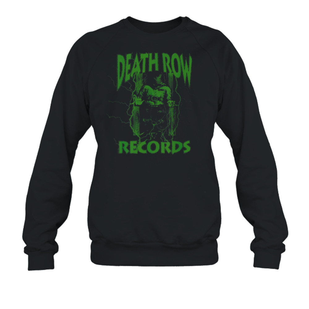 Retro Electric Neon Green Death Row shirt