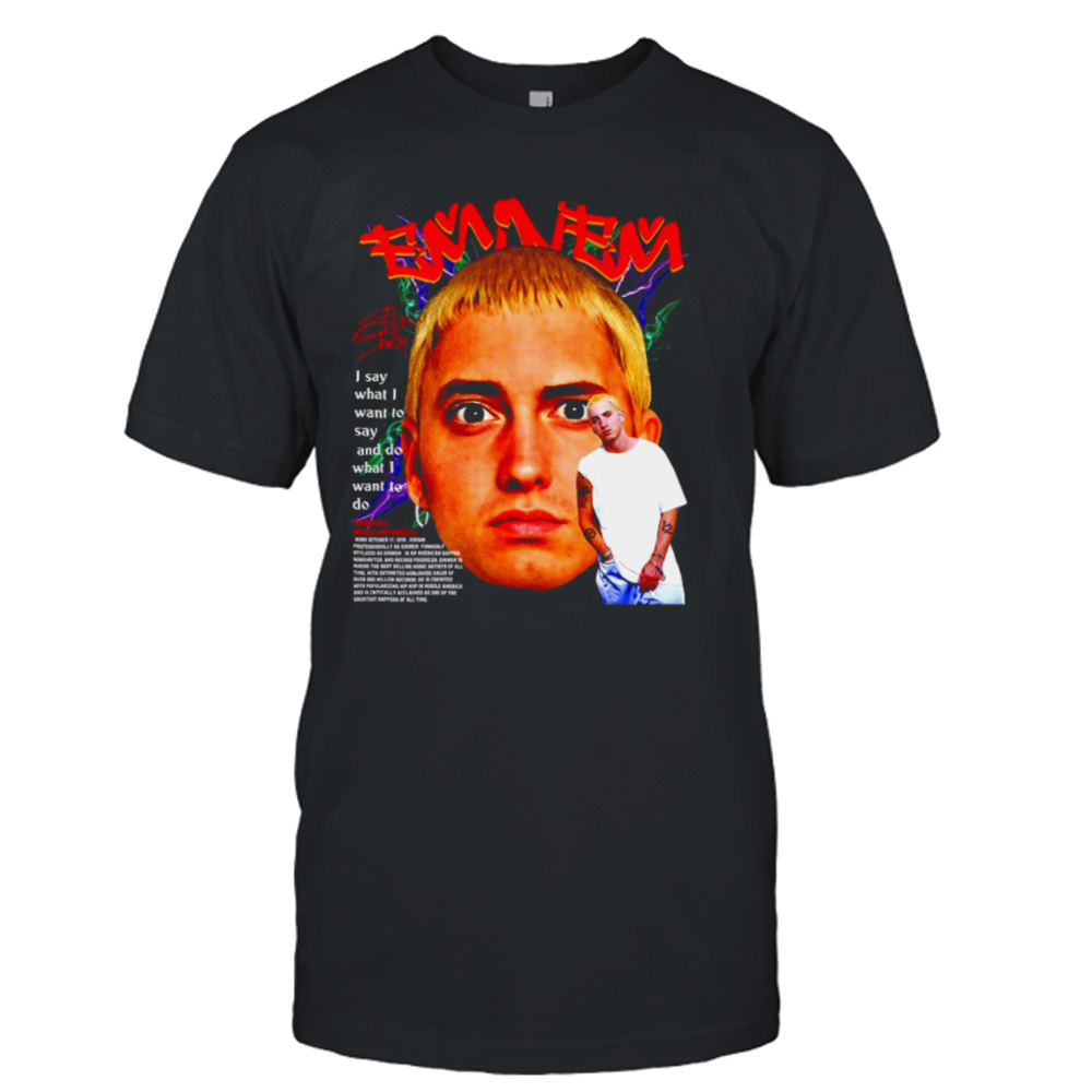 Throwback Merchandise Eminem shirt