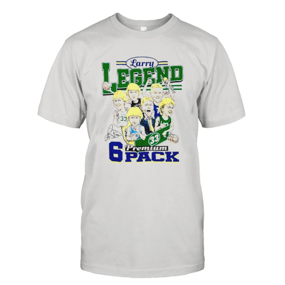 Larry bird clearance caricature shirt