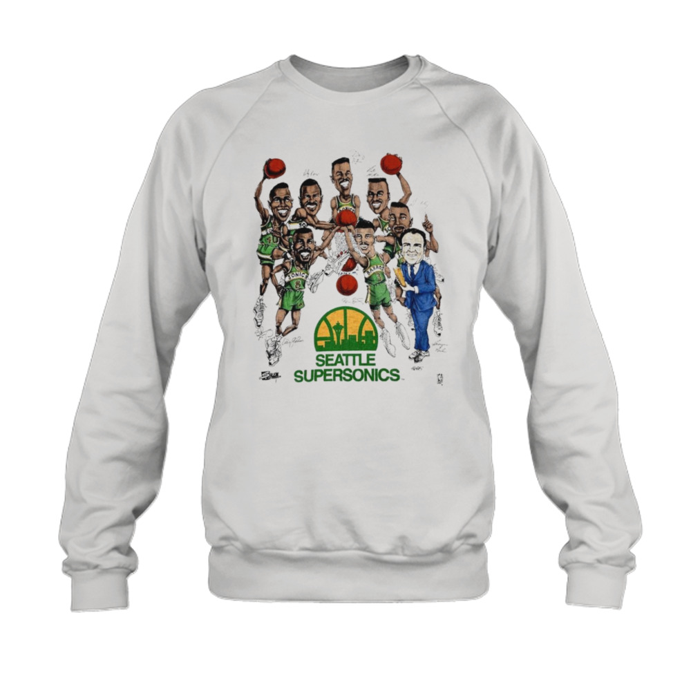 Vintage supersonics shirt discount