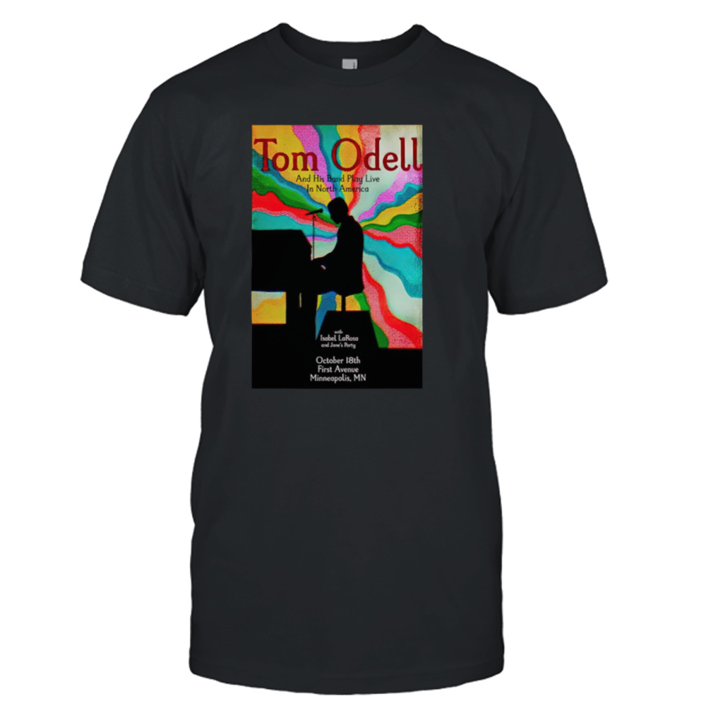 Tom odell hotsell tour t shirt