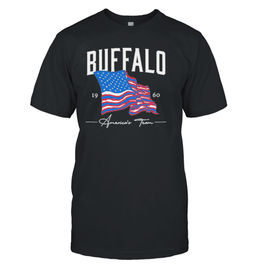 Buffalo Bills America’s Team 1960 flag shirt