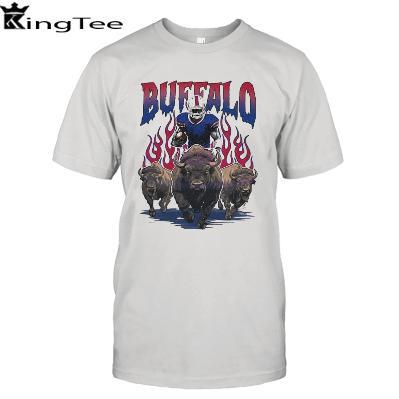 Vintage Buffalo Bills Football Skeleton 2024 T-Shirt