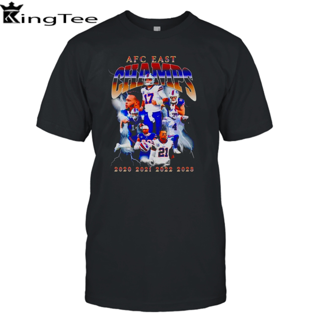 Buffalo Bills AFC East Champs 4-times shirt