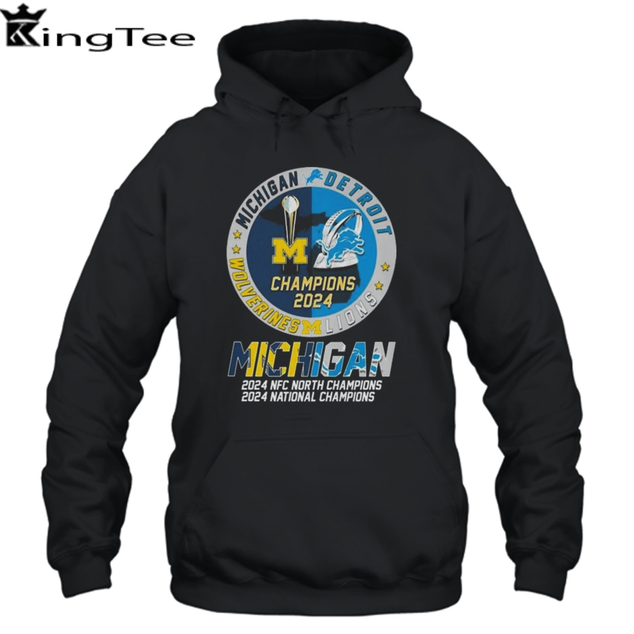 Detroit Lions NFC North Champions Hoodies, Detroit Lions